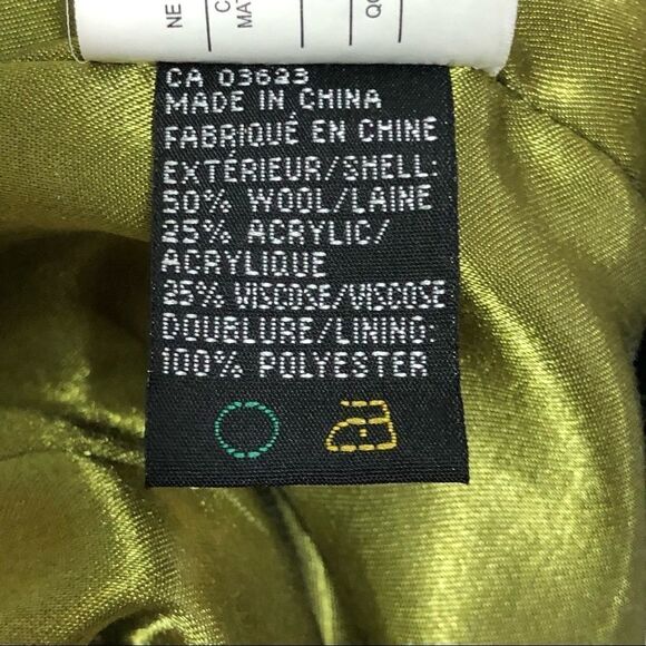 Projek Raw Black Wool Jacket Size Small - Picture 12 of 12